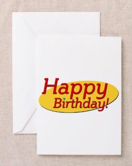 Seinfeld Happy Birthday Card