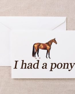 Seinfeld Birthday Card - The Pony Remark